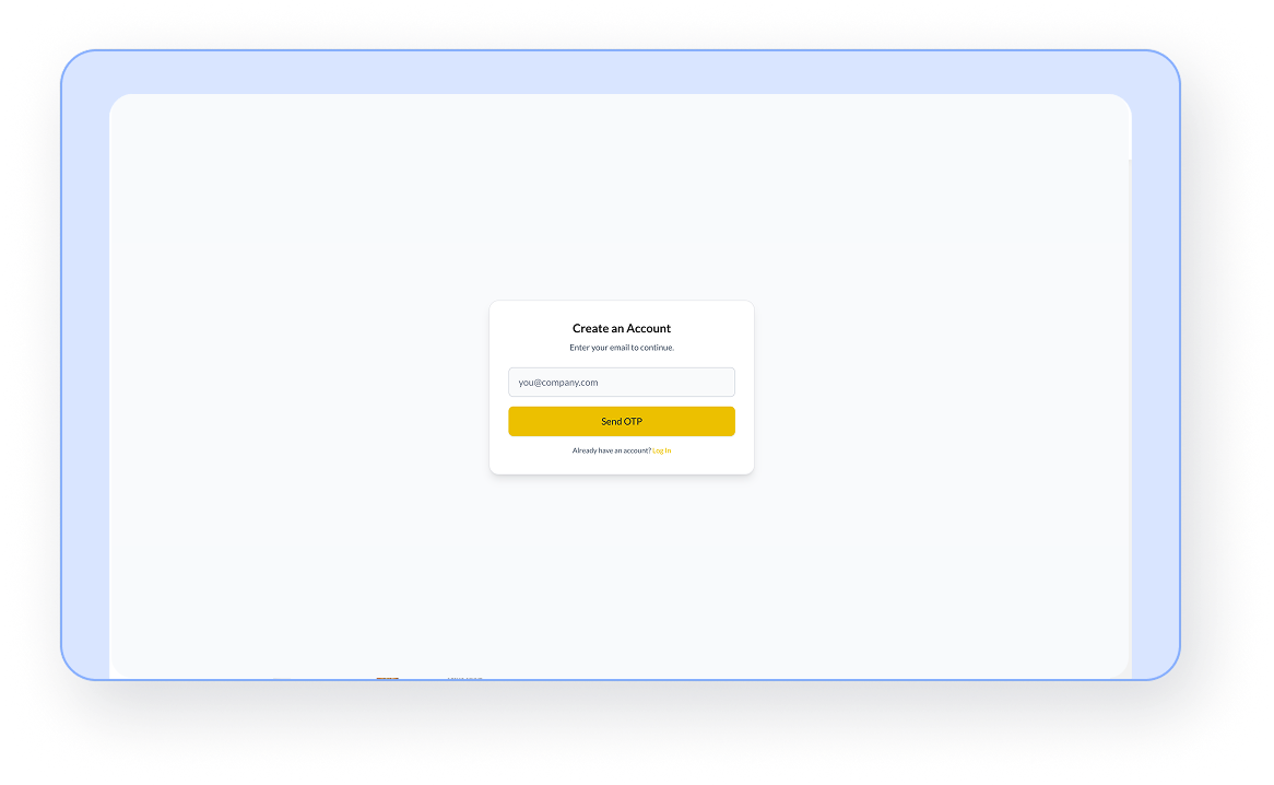 Step 1: Join FoodFlick - Online Order Management System